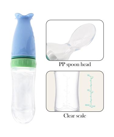 Buy Qixuer Baby Feeding Bundle: Silicone Squeeze Spoons Finger Toothbrush Nasal Aspirator & Fruit Suckers for Healthy Eating - Ships Internationally! - Buy Online on SooperMarket.com