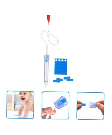 Baby Nasal Aspirator Set - Safe Nose Suction for Babies - Blue - Buy Online on SooperMarket.com