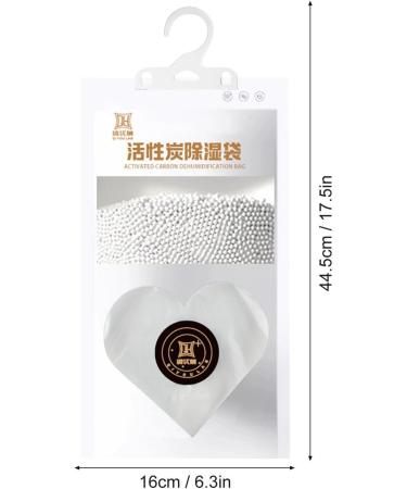 Buy Nichtule Moisture Control Bags - 4.58 oz Pack for Garage & Cabinets | Heart-Shaped 130g - Effective Moisture Absorber | International Shipping Available - Buy Online on SooperMarket.com