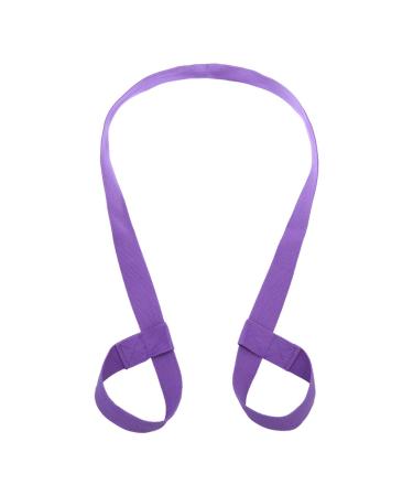 Garneck Yoga Mat Strap Adjustable Mat Carrier Sling Cotton Yoga Mat Carrying Strap Extra Long for Yoga Exercise Workout Accessories (Black) Lavender