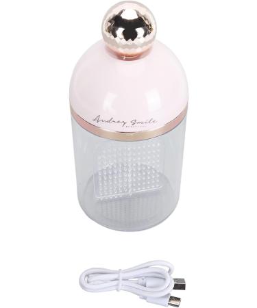 Electric Facial Cleanser Foam Cup Rich Foam Waterproof Face Wash Foam Maker Bottle Rechargeable for Travel (Pink) - Buy Online on SooperMarket.com