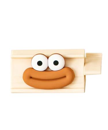 Toothpaste Squeezer - Cartoon Toothpaste Holder Squeezer - Bathroom Tube Squeezer Tool Manual Toothpaste Dispenser for Home Dorm Hotel White