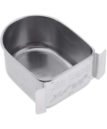 LOVIVER Stainless Steel Bird Feeding & Water Bowl for Parrots Cockatiels Budgies - Hanging Bowl (1pc) - Buy Online on SooperMarket.com