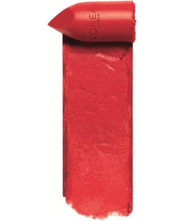 L'Oreal Color Riche Matte Addiction Lipstick 346 Scarlet Silhouette - Long-Lasting Matte Finish - 1 Count - Buy Online on SooperMarket.com