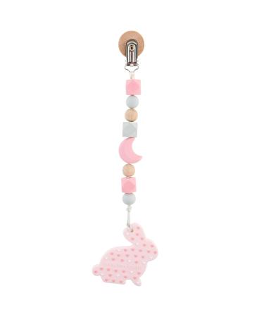 Stephen Joseph Bunny Pacifier Clip - Secure and Stylish Holder - Buy Online on SooperMarket.com