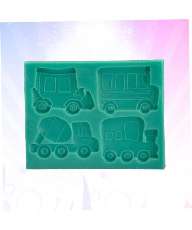2 Pcs Silicone Baking Mold Silicone Fondant Mold Household Cake Mold Cake Decorating Tool Silicone Cake Mold DIY Mould Car Chocolate Mold 10.7*8.6 CMx2pcs - Buy Online on SooperMarket.com