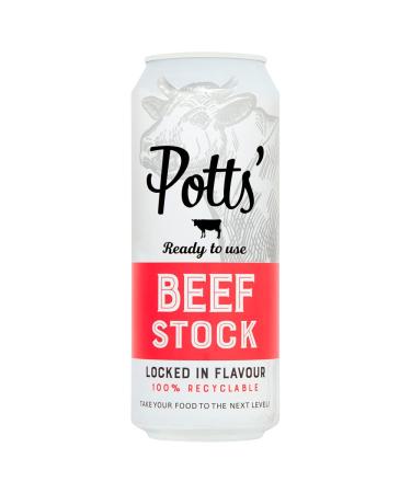 Potts Beef Stock Can 500ml