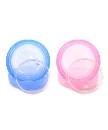 VEAIDE 1 oz Travel Toiletry Containers - Leakproof Compact Plastic Jars for Face, Hand, Body Creams - 6 Pack - Buy Online on SooperMarket.com