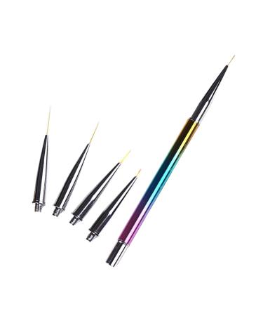 PLAFOPE 1 Set Nail Art Drawing Pen Thin Nail Art Brush Nail Painting Nail Art Pen Salon Nail Art Tools Nail Salon Manicure Drawing Tool Nail Art Supplies Manicure Liner Manicure Painting