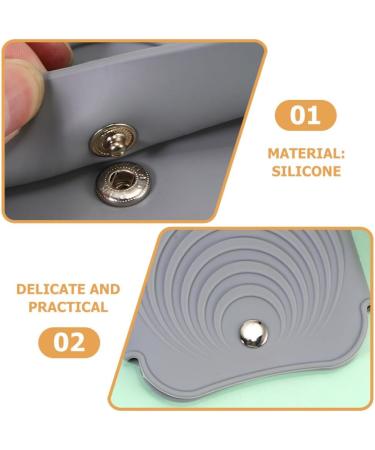 Silicone Hair Curling Iron & Straightener Holder | Heat Resistant Travel Bag for Hair Tools & Water Bottle - Buy Online on SooperMarket.com