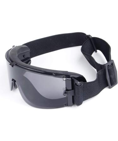 Airsoft Tactical Safety Glasses | Military Goggles with Interchangeable Lens for Paintball, Hunting, Shooting | Eye Protection Equipment - Buy Online on SooperMarket.com