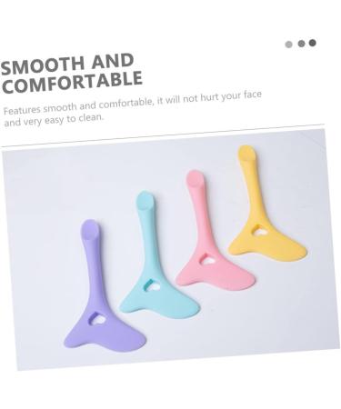 Beatifufu Eyeliner Aid Makeup Stencil Eyelash Kit Lash Tool Mask Applicator Face Cream Spoon Liquid Lipstick 11.7X5.9CM Blue - Buy Online on SooperMarket.com
