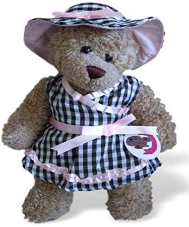 Build a Bear Wardrobe Checked Dress, Hat & Shoes Set - Fits Build-A-Bear Teddy Bears - Buy Online on SooperMarket.com