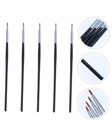 Buy Minkissy 5pcs Fine Eyeliner Brush Set - Perfect for Gel Liner Lipstick and Eye Makeup | International Shipping Available - Buy Online on SooperMarket.com