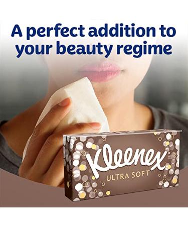 Kleenex Ultra Soft Tissues White Twin Box - Ultra Gentle Comfort for Sensitive Skin | Shop Internationally - Buy Online on SooperMarket.com
