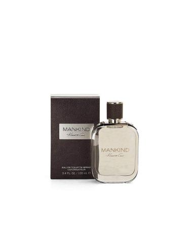 Kenneth Cole Mankind Eau de Toilette Spray Cologne for Men Aromatic Woody Fragrance Notes of Cardamom Cedarwood Sandalwood Oak Moss Modern + Masculine Scent Eau de Toilette - 3.4 Fl Oz
