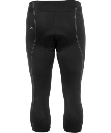 VAUDE Men's Active 3/4 Cycling Pants - Padded Black Uni for Optimal Comfort & Performance International Shipping Available - Buy Online on SooperMarket.com
