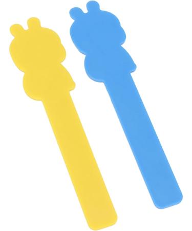 Portable Plastic Tongue Depressor Set - Mixed Colors - 2pcs Tongue Tip Trainer for Girls | Home Use - Buy Online on SooperMarket.com