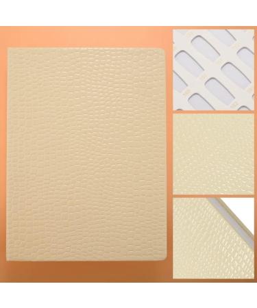 Uinfhyknd 216 Colors Nail Tips Display Book DIY Nail Arts Showing Tag Color Graphic Card Painting Display Board White - Buy Online on SooperMarket.com