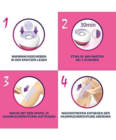 Veet Spawax Electric Warm Wax Set - 1 Device & 6 Wax Discs for Smooth Skin | International Shipping Available - Buy Online on SooperMarket.com