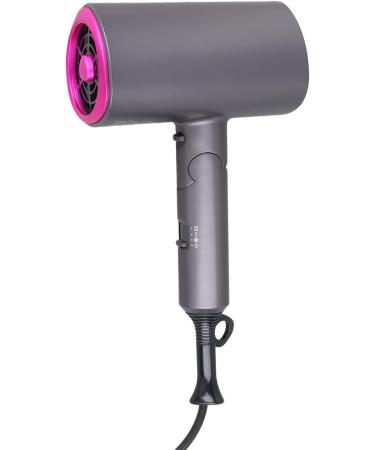 Grey Folding T Shape Electric Hair Dryer - Portable 1200W Blow Dryer for Home Salon Travel - US Plug 110V - Buy Online on SooperMarket.com