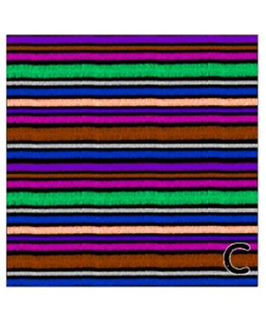 Printed Heat Transfer Vinyl Serape Mexican Blanket Pattern 12 x 12 inch Sheet (C)