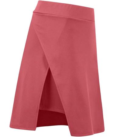 Ronony Women s Stretchy Fold Mini Skirts with Shorts Perfect for Casual Tennis Golf Yoga & More - Red - Buy Online on SooperMarket.com