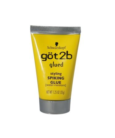 Schwarzkopf got2b Glued Styling Spiking Glue 1.25 oz (Pack of 4)