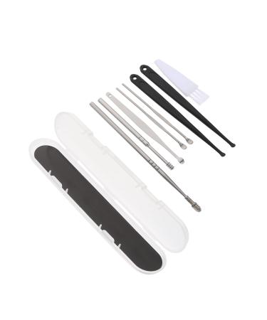 Beavorty Ear Pick Ear Reusable Ear Cleaner Ear Curette Spoon Earpick Ear Wax Removal Wax Removal Kit: