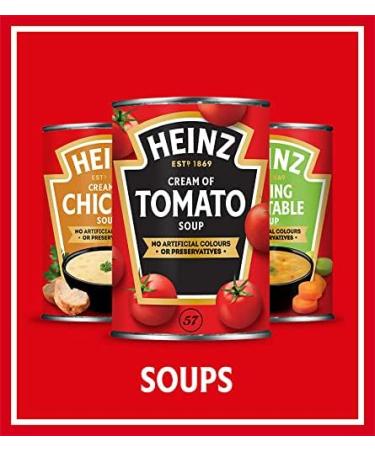 Heinz Cream of Tomato Soup 400g x4 - 4 Count Pack | Delicious Tomato Soup | 1 Pack - Buy Online on SooperMarket.com