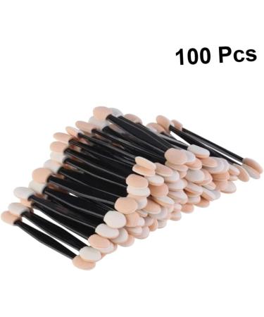 BELLIFFY 100 Pcs Eyeshadow Professional Makeup Brushes Travel Makeup Application Brushes Makeup Tools Size 2 Black - Buy Online on SooperMarket.com