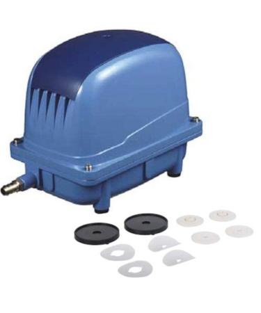 Aquafort AP-80 Air pump set air pump including replacement membranes 55 watts chap.At 2 meters 53 liters per minute max. Support height 3.6 meters 3.5 kg output 18 millimeters