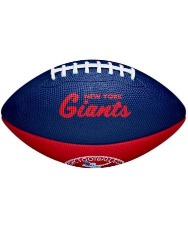 Buy Wilson NFL Mini Team Retro Football - New York Giants | Official NFL Merchandise - Fast International Shipping - Buy Online on SooperMarket.com