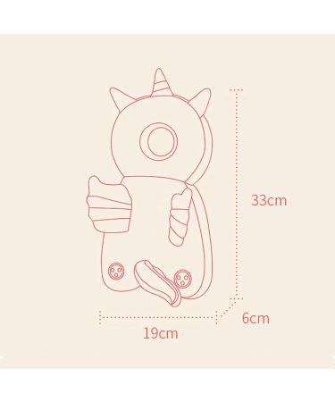 Boi Baby Head Protection - Adjustable Infant Safety Cushion for 4-24 Months | Butterfly Design 1 Pack - Buy Online on SooperMarket.com