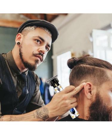 Pcivzxam Professional Hair Clippers Men Electric Beard Trimmer Digital Display USB Rechargeable Cordless Hair Cutting Skull - Buy Online on SooperMarket.com