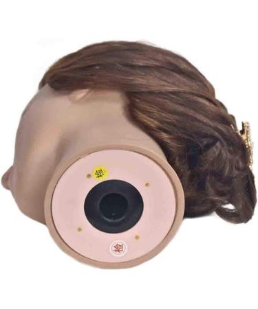 Tailor Puppet Female Model Head - Bridal Hair Exercise & Barber Training Dummy | Perfect for Perms & Coloring - Buy Online on SooperMarket.com