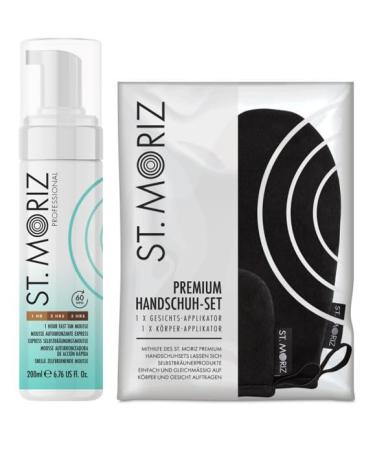 ST. MORIZ Professional Foam Express Self-Tanner + Applicator Kit