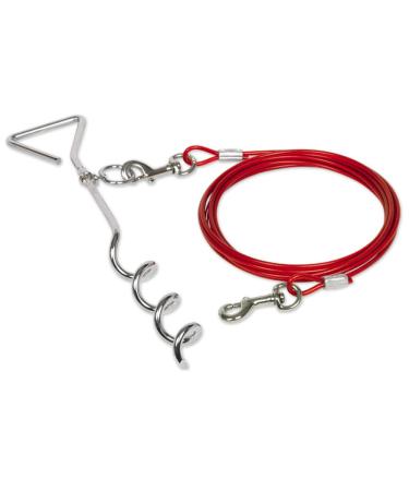 Nobby Spiral Stake with Cable