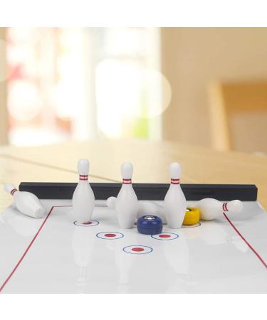 Table Top Bowling Game for Kids and Adults - Fun Family and Friends Board Game for Team Training - Easy Setup and Compact Storage - Buy Online on SooperMarket.com