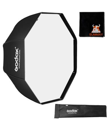 GODOX 32"/ 80cm Umbrella Octagon Portable Softbox Reflector for Studio Photography Speedlite Flash (80cm Octagon Softbox)