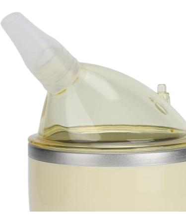 Convalescent Feeding Cup 350ml 304 Stainless Steel Adaptive Drinking Cup with Straw Leakproof Lightweight Bed Sippy Cup Drinking Aids for The Elderly Patient Disabled - Buy Online on SooperMarket.com