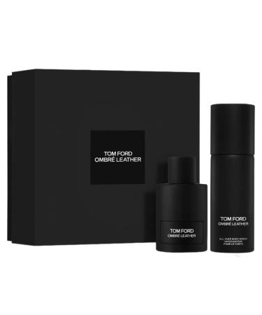 Tom Ford OMBRE LEATHER Set with All Over Body Spray - Set of 2