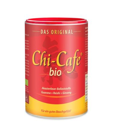 Chi-Cafe Bio I 400 G Wellness Coffee Beverage Powder with Acacia Fiber Ballast substances I For a good digestion I Reishi-Mushroom Ginseng and Guarana I creamy-Mild fine caramel grade I vegan 66 cups