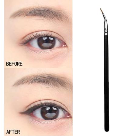 Dajidafu Eyebrow Brush Wood Handle Brow Brushes Professional Foundation Face Shaping Exquisite Multifunctional Angled Eyeliner - Buy Online on SooperMarket.com