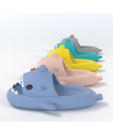 Sistke Hai Shark Slides for Kids - Cute Summer Flip-Flops & Sandals for Boys & Girls - Beach & Bathing Slippers 28/29 EU Green - Buy Online on SooperMarket.com