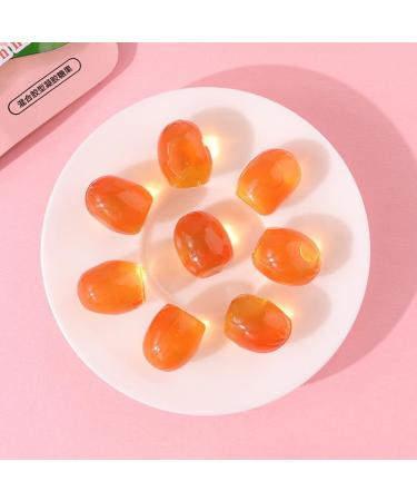 white peach Peeling Fruit Fudge72g/bag Mango gummies grape Litchi sugar soft candy Toffee 68% Juice Content gummy candy sweets Chewy gumdrop Instant Healthy Chinese Snacks (White Peach 10bag) White Peach 10bag - Buy Online on SooperMarket.com