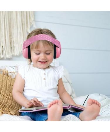 Zoompil Baby Capsule Listener - Premium Ear Protection Headphones for Newborns & Toddlers | Foldable Hearing Protection in Pink - Buy Online on SooperMarket.com