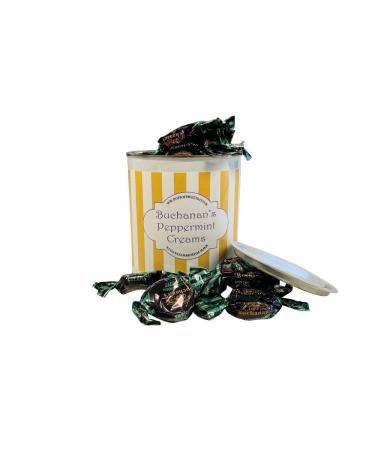 250g Paint Pot Tin of Buchanan's Chocolate Peppermint Creams