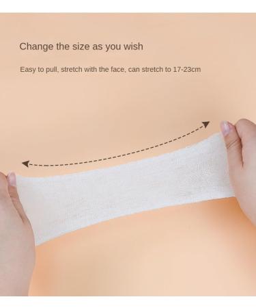 Stretchable Cosmetic Cotton Pads - 100 Pcs | Soft Lint-Free Makeup Remover & Facial Cleansing | 100% Natural Plant Cotton - Buy Online on SooperMarket.com