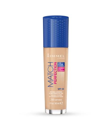 Rimmel Match Perfection Foundation - Soft Beige (Pack of 2)